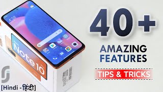 Redmi Note 10 Pro Tips amp Tricks  40 Special Features  TechRJ [upl. by Haimarej540]