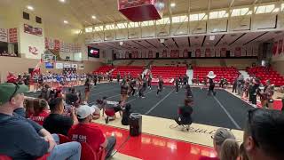 Texas Tech University CoEd Cheer  Daytona Showcase 2023 [upl. by Adehsor162]