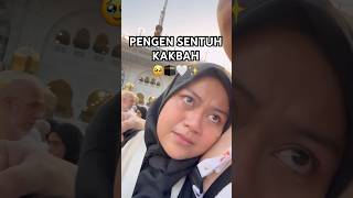 Part1 PENGEN SENTUH KAKBAH🥹🕋 umroh mbakbangsawan kakbah mekah tanahsuci [upl. by Minica]