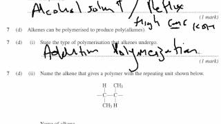 As level chemistry jan 2010 unit 2 question7c and d [upl. by Yart]