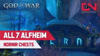 All Alfheim Nornir Chests Locations amp Solutions God of War Ragnarok [upl. by Eyr648]