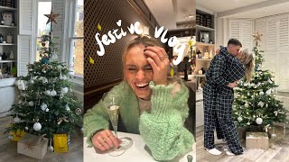 FESTIVE VLOG 2023  PUTTING OUT TREE UP AD [upl. by Sharyl]