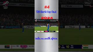 India vs South AfricaT20WorldCupFinalRealCricket24highlightsshorts [upl. by Zsa]