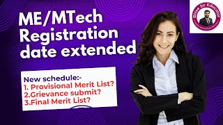 MEMTech admission 202425 schedule Provisional merit list Grievance Final Merit listBhiseSir [upl. by Asylla]