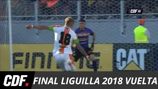 Cobreloa 2  2 Cobresal  Liguilla Torneo Loto 2018  Final Vuelta  CDF [upl. by Oraneg]