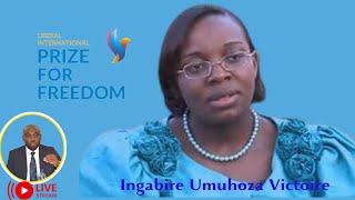 Madame Victoire UMUHOZA INGABIRE atsinze igitego cyumutwe Ahawe igihembo cyo guharanira ubwigenge [upl. by Cornel188]