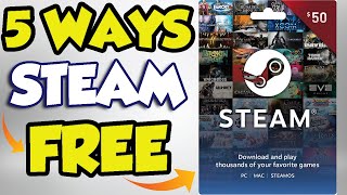 5 LEGIT ways to get FREE Steam games amp Steam keys Legally [upl. by Hterag226]