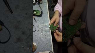 Ingenico IWL250 Replacing Faulty Charging Slot [upl. by Allsun]