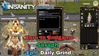 Insanity FlyFF  Zero to End Game Ep6  The Daily Grind [upl. by Retsbew]