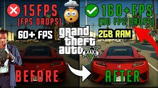 GTA 5 LAG FIX FOR LOW END PC 120FPS FOR LOW PC SMOOTH GTA 5 SETTINGS AND OPTIMIZATION [upl. by Oeram415]