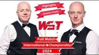 quotJohn Higgins vs Chris Wakelin  2024 International Championship QuarterFinal Drama  Highlightsquot [upl. by Yleek]