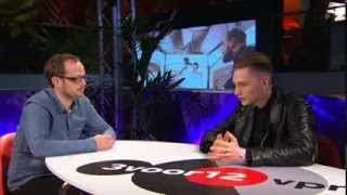 3voor12 Talkshow met Thomas Azier  Noorderslag 2014 [upl. by Subocaj]