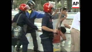 MALAYSIA ANTI GOVERNMENT PROTESTS TURN VIOLENT [upl. by Happ945]