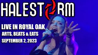 HALESTORM Full Show “Live in Royal Oak” on September 2 2023 at Arts Beats amp Eats [upl. by Yeslah975]