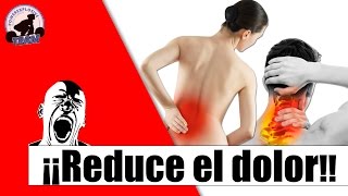 REDUCE EL DOLOR LUMBAR Y DOLOR CERVICAL CON ESTOS EJERCICIOS [upl. by Kadner]