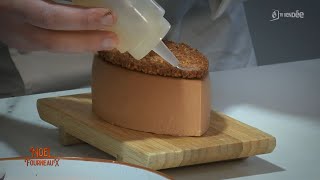 Noël aux Fourneaux – RECETTE  La bûche de pomme caramel et sarrasin [upl. by Francyne]