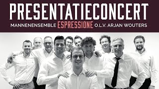 Mannenensemble Espressione  Impressie presentatieconcert [upl. by Merralee]