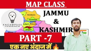 Jammu and kashmir Map [upl. by Melly]