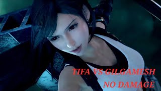 FF7 REBIRTH  TIFA VS GILGAMESH  NO DAMAGE [upl. by Enael]