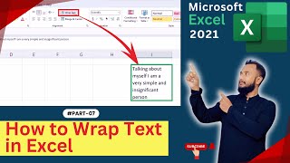 How to Wrap Text in Excel  Excel Bangla Tutorials  MS Excel Tutorials [upl. by Notsgnik]