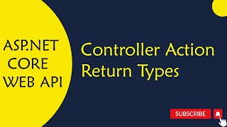 ASPNET Core WEB API  10 Controller Action Return Types in ASPNET Core Web API in Telugu [upl. by Melodee192]