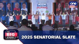 TBS  PBBM reveals admin senatorial slate for 2025 elections [upl. by Pokorny]