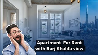 Luxury 1BHK in Binghatti Avenue with Burj Khalifa View for AED 65Kyear  Grab It Before Its Gone [upl. by Jochbed]