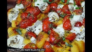 Schnellen Tomaten Gnocchi Auflauf  multikultikuechede [upl. by Aneev]