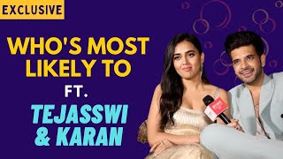 Karan Kundrra and Tejasswi Prakash make funny revelations about each other [upl. by Tyrone]