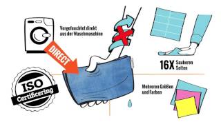 Mikrofaser Wischmopp Rubinsterns [upl. by Mastat]