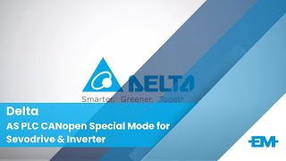 AS PLC CANopen Special Mode for Sevodrive amp Inverter [upl. by Bronwyn896]