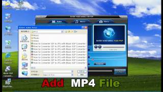 How to converter MP4 to PSPMP4 with Blaze PSP Converter Suite [upl. by Bosch]