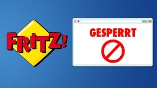 FritzBox Webseiten sperren DeutschGerman [upl. by Arataj]