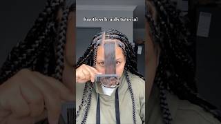 Knotless Braids Tutorial [upl. by Ahsyek]