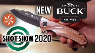 New Buck Knives at SHOT Show 2020 Return of the Buckmaster  KnifeCenter Coverage [upl. by Kuska]