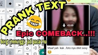 Epic COMEBACK Di lihat dosa gak di lihat sayang 😁 [upl. by Marko]