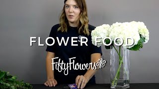 Flower Food How And When To Use It [upl. by Nerb]