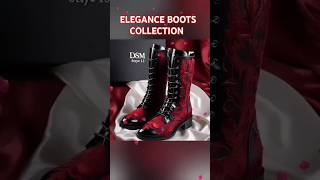 STEP INTO LUXURY Custom Embroidered Boots  Fashion  Style short Boots sheerinlife [upl. by Yelwah]