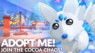 ☕Collect The COCOA 🧊 Adopt The GLACIER KITSUNE ☃️Adopt Me Winter Festival Week 4 On Roblox [upl. by Dulcine]