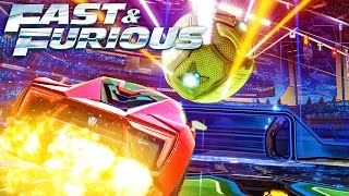 NEW FAST AND FURIOUS IN ROCKET LEAGUE Rocket League [upl. by Llehcam851]