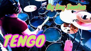 Yomil y el dany  Tengo  Fun playing Drum Drum cover by Lay Santos📍 Leipzig Germany 2021 [upl. by Ocicnarf104]