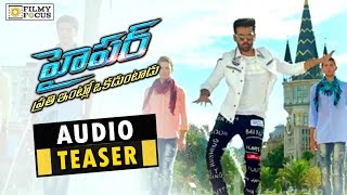 Hyper Musical Glimpse Teaser  Ram Raashi Khanna  Filmyfocuscom [upl. by Arahsat278]