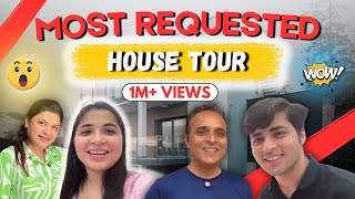 The most awaited HOUSE TOUR🤩🏡  Grovers here  ​⁠RajGrover005 [upl. by Irving]