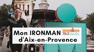 Half IronMan AixenProvence Episode 3 Ma Course [upl. by Alhahs348]