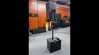 SANWAY new Y10P Dual 8 Inch Passive Pa Loudspeaker System Testing Part 1 [upl. by Kristianson584]