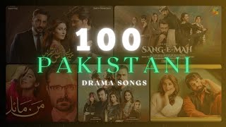 Top 100 Popular OSTs of Pakistani Dramas  BestOst ost [upl. by Theone370]