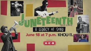 KHOU 11s Mia Gradney previews Juneteenth 18652024 A Legacy of Song [upl. by Heti]