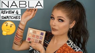 Nabla Dreamy Eyeshadow Palette  Review amp Swatches [upl. by Arved31]