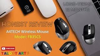 A4Tech Wireless Mouse FB35CS  Long Term 12 Months  Honest Review [upl. by Lertram712]