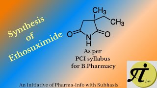 Synthesis of Ethosuximide [upl. by Yann]